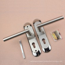 Hot Sale SS Door Handle with Square Plate